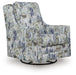 Dustinford Swivel Glider Accent Chair - CasaBella Furniture (San Antonio, TX)
