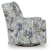 Dustinford Swivel Glider Accent Chair - CasaBella Furniture (San Antonio, TX)