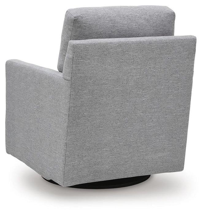 Freybourne Next-Gen Nuvella Swivel Accent Chair - CasaBella Furniture (San Antonio, TX)