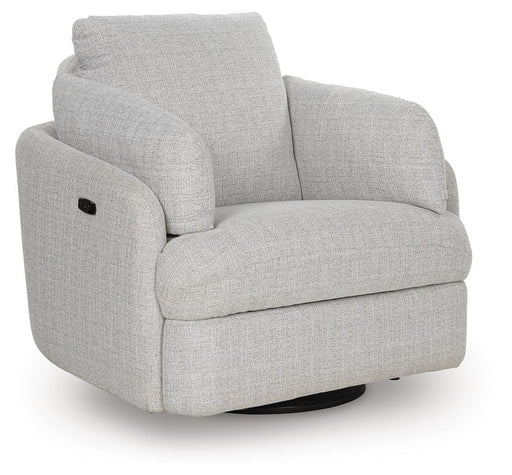Alainmont Next-Gen Nuvella Swivel Power Recliner - CasaBella Furniture (San Antonio, TX)