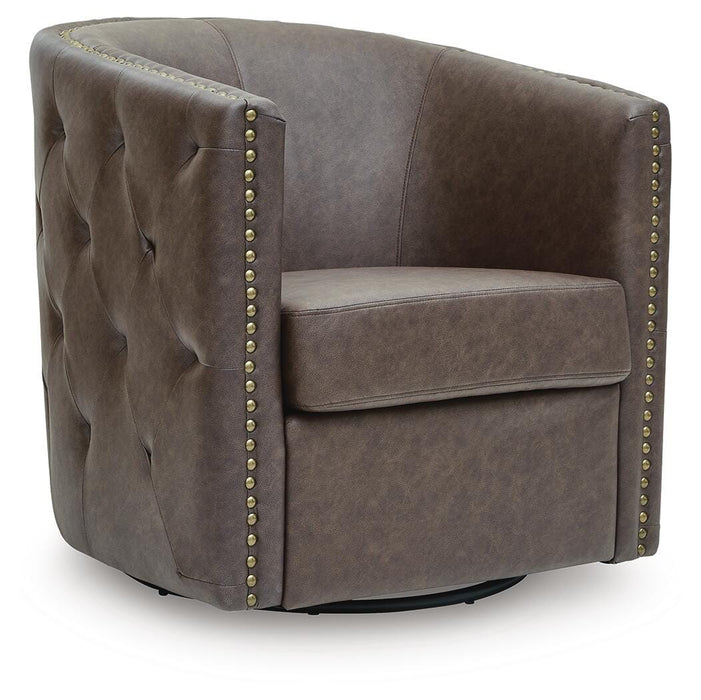 Brentlow Swivel Accent Chair - CasaBella Furniture (San Antonio, TX)