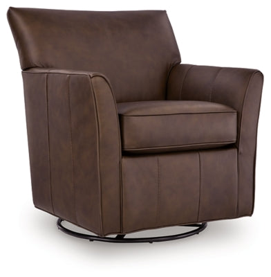 Braydunn Swivel Glider Accent Chair - CasaBella Furniture (San Antonio, TX)