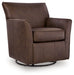 Braydunn Swivel Glider Accent Chair - CasaBella Furniture (San Antonio, TX)