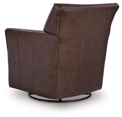 Braydunn Swivel Glider Accent Chair - CasaBella Furniture (San Antonio, TX)
