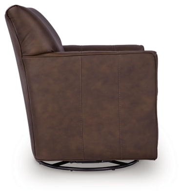 Braydunn Swivel Glider Accent Chair - CasaBella Furniture (San Antonio, TX)
