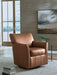 Braydunn Swivel Glider Accent Chair - CasaBella Furniture (San Antonio, TX)