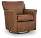 Braydunn Swivel Glider Accent Chair - CasaBella Furniture (San Antonio, TX)