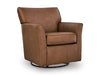 Braydunn Swivel Glider Accent Chair - CasaBella Furniture (San Antonio, TX)