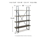 Gilesgrove Bookcase - CasaBella Furniture (San Antonio, TX)