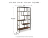 Frankwell Bookcase - CasaBella Furniture (San Antonio, TX)