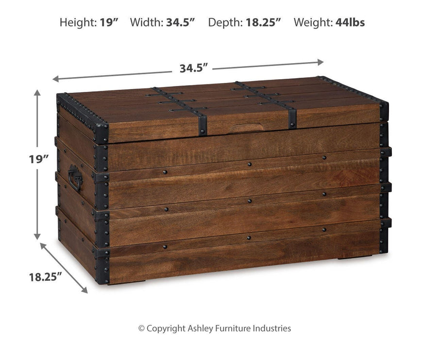 Kettleby Storage Trunk - CasaBella Furniture (San Antonio, TX)