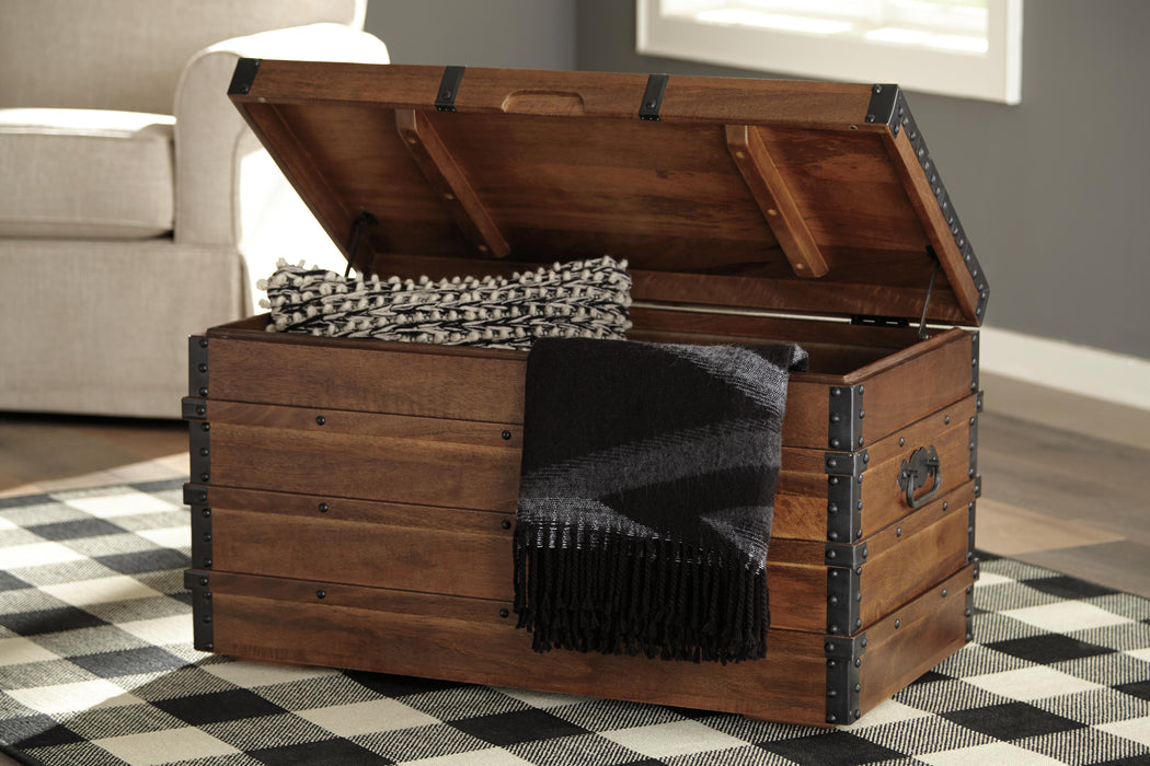 Kettleby Storage Trunk - CasaBella Furniture (San Antonio, TX)