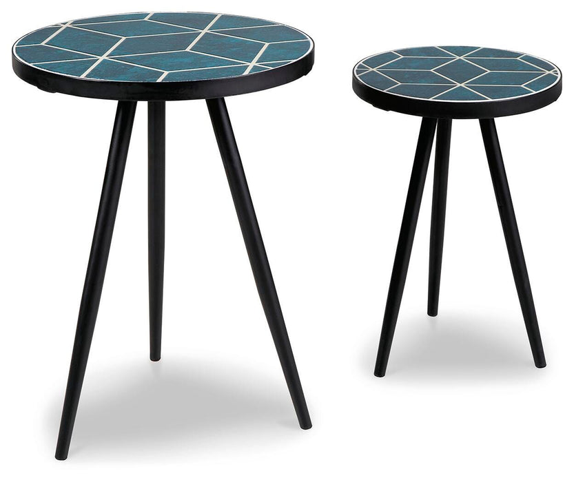 Clairbelle Accent Table (Set of 2) - CasaBella Furniture (San Antonio, TX)