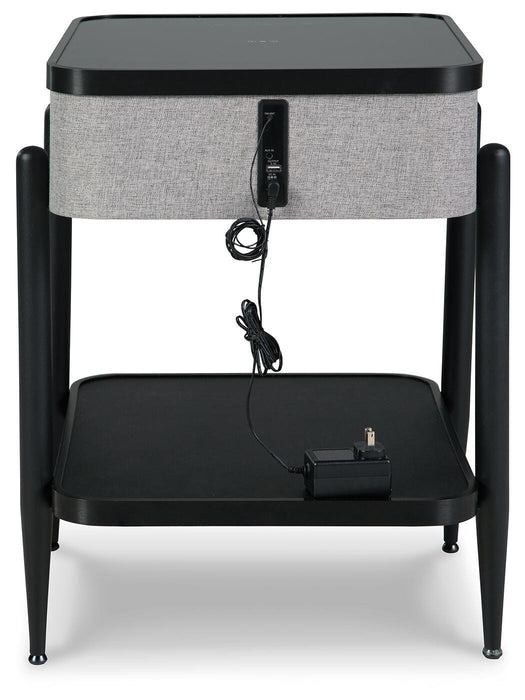 Jorvalee Accent Table with Speaker - CasaBella Furniture (San Antonio, TX)