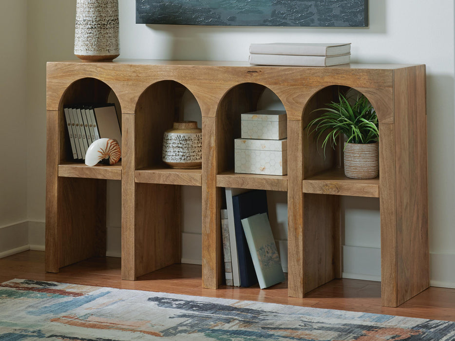 Luzmanacy Console Sofa Table - CasaBella Furniture (San Antonio, TX)