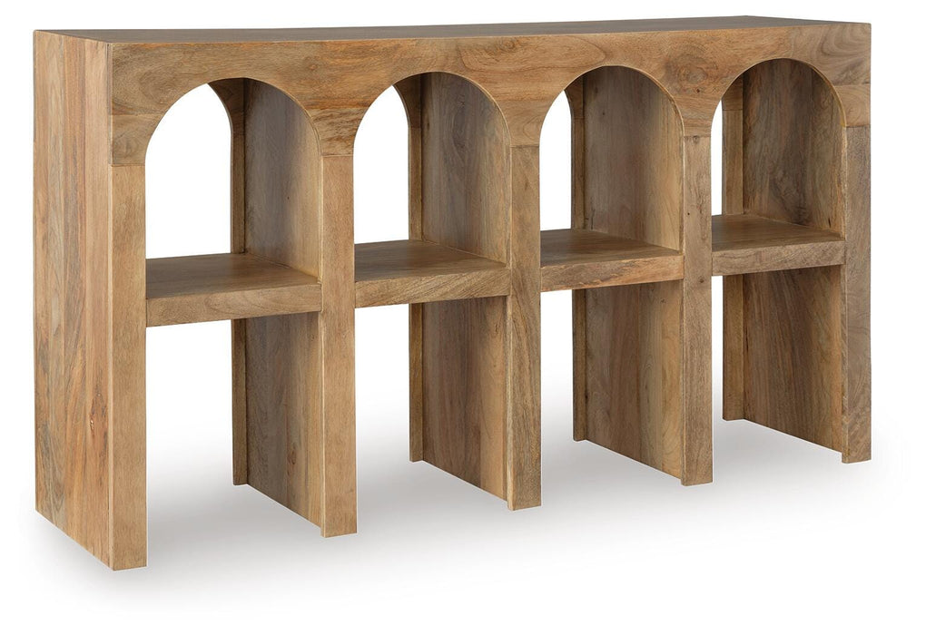 Luzmanacy Console Sofa Table - CasaBella Furniture (San Antonio, TX)