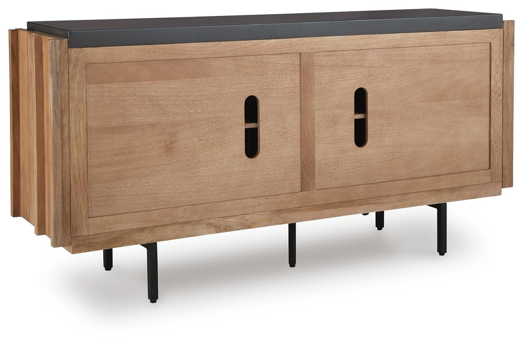 Quintavious Accent Cabinet - CasaBella Furniture (San Antonio, TX)