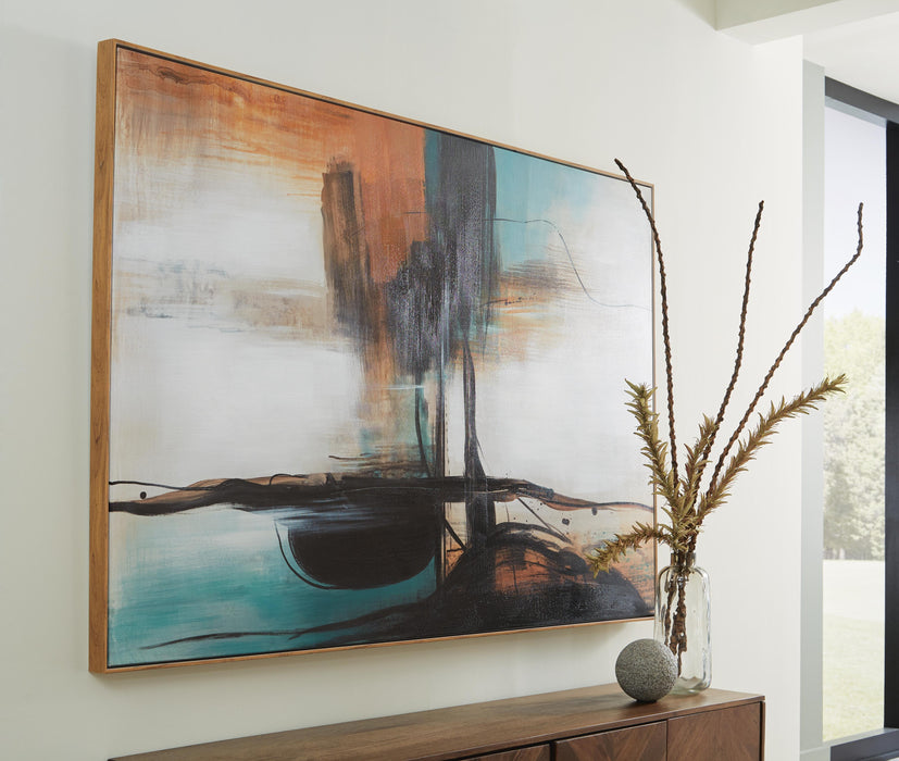 Brunonia Wall Art - CasaBella Furniture (San Antonio, TX)