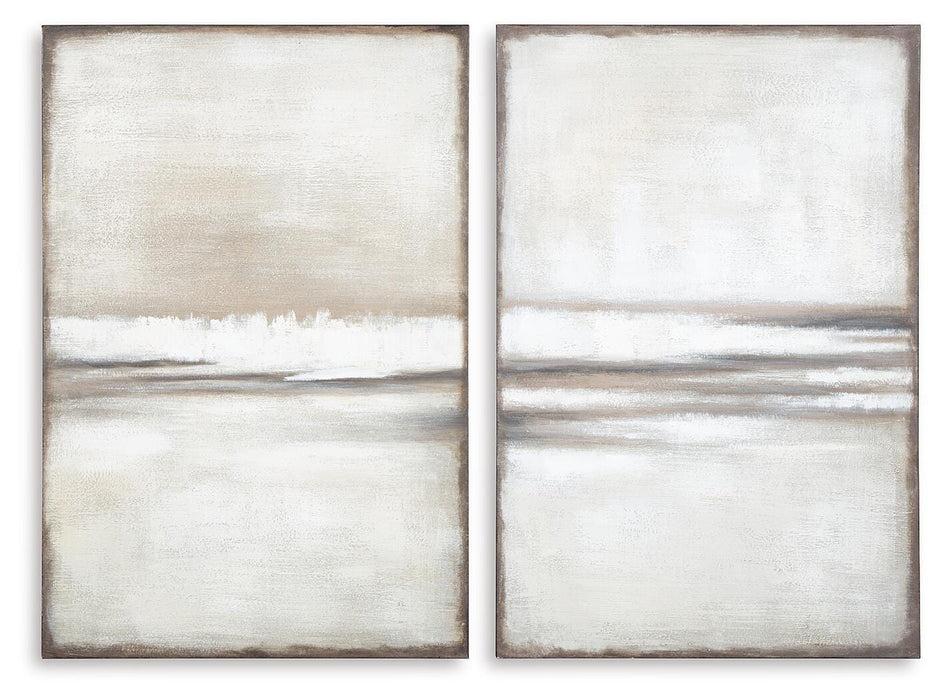 Brockdunn Wall Art (Set of 2) - CasaBella Furniture (San Antonio, TX)