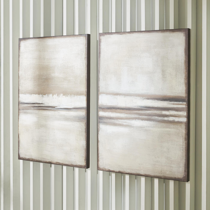 Brockdunn Wall Art (Set of 2) - CasaBella Furniture (San Antonio, TX)