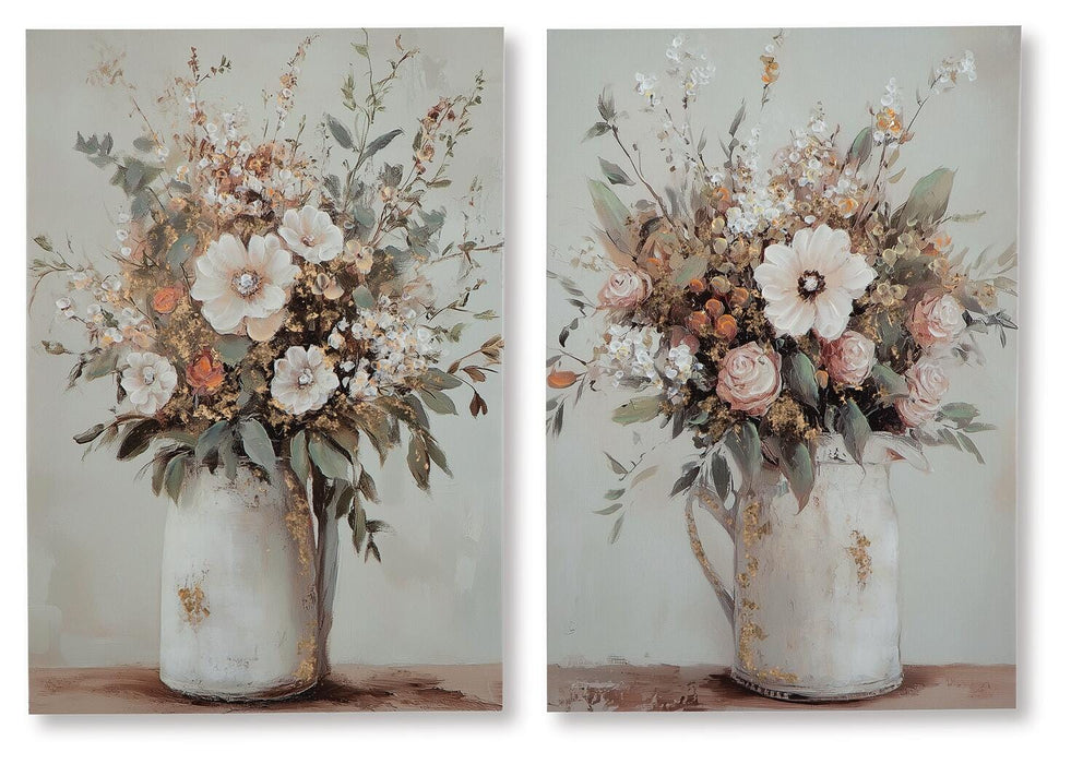 Faisaldon Wall Art (Set of 2) - CasaBella Furniture (San Antonio, TX)