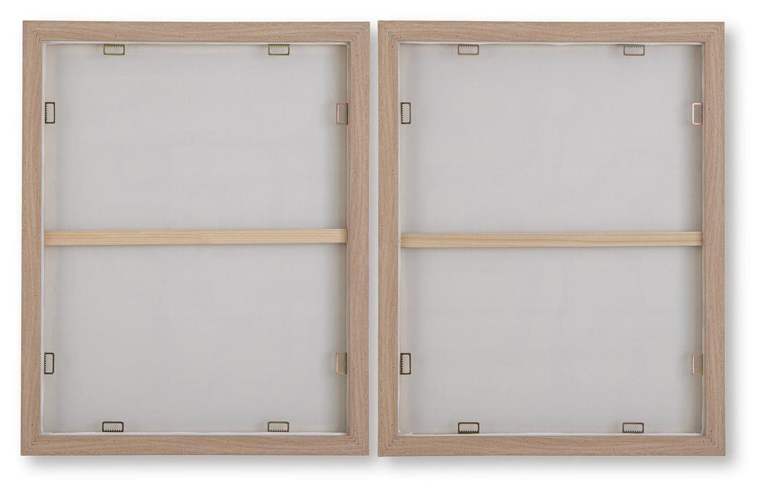 Waldett Wall Art (Set of 2) - CasaBella Furniture (San Antonio, TX)