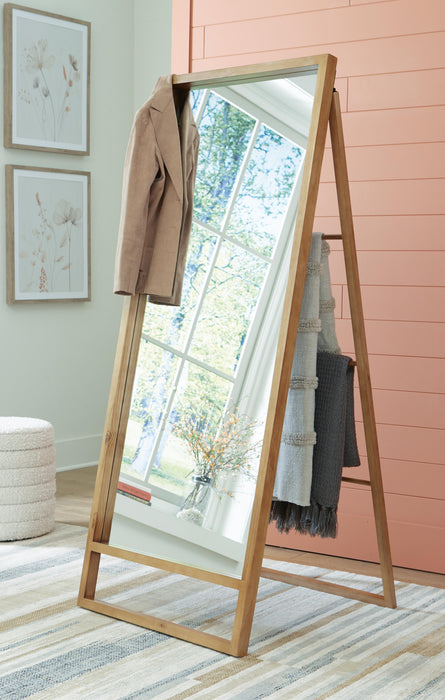 Devford Floor Mirror - CasaBella Furniture (San Antonio, TX)