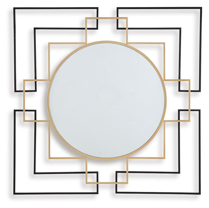 Oceanal Accent Mirror - CasaBella Furniture (San Antonio, TX)