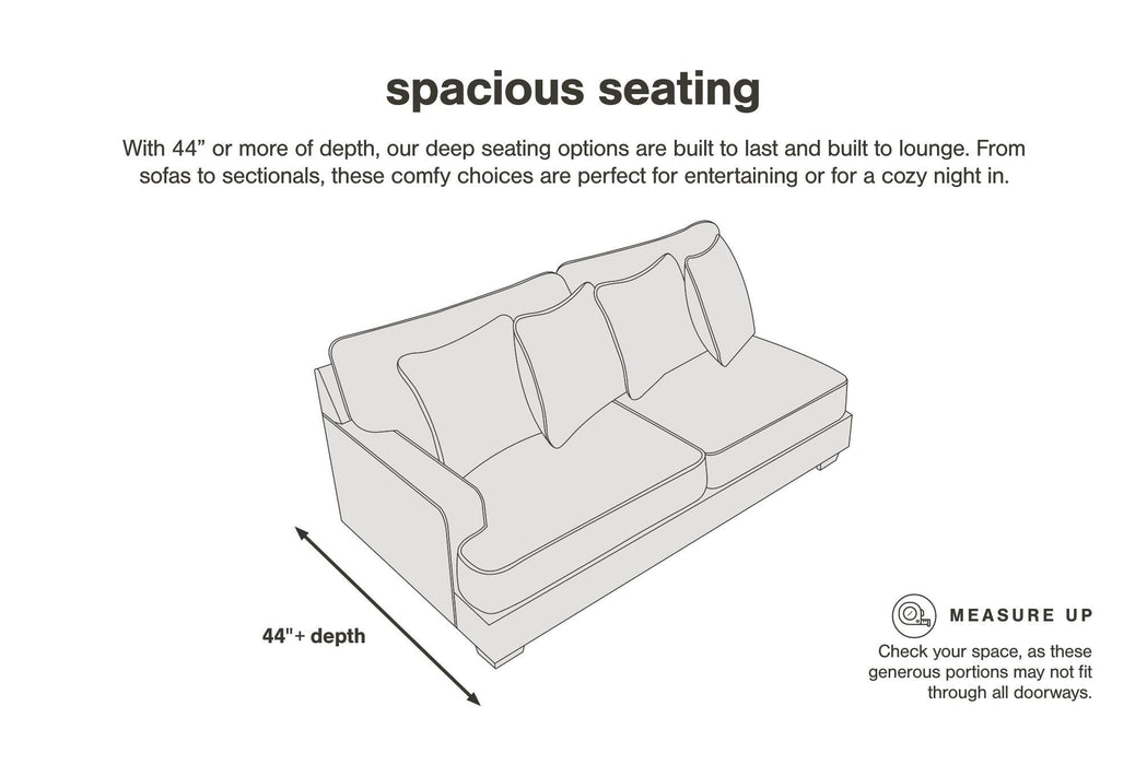 Lindyn Sectional Sofa - CasaBella Furniture (San Antonio, TX)