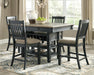 Tyler Creek Counter Height Dining Set - CasaBella Furniture (San Antonio, TX)