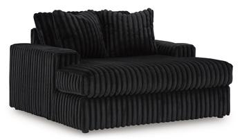 Midnight-Madness Oversized Chaise - CasaBella Furniture (San Antonio, TX)