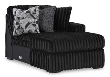 Midnight-Madness Sectional with Chaise - CasaBella Furniture (San Antonio, TX)