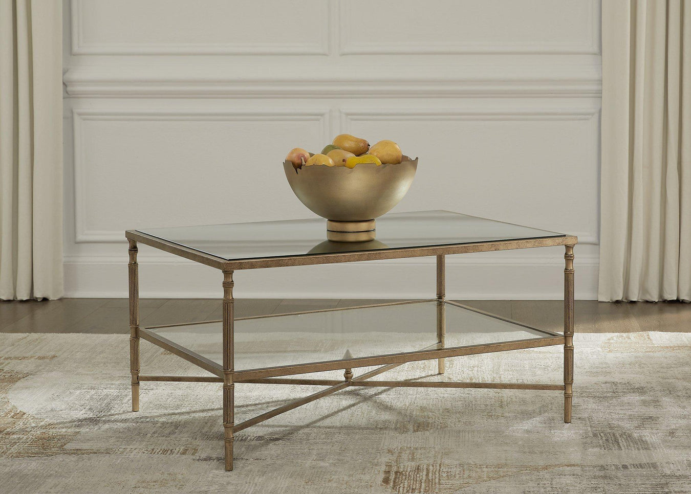 Aged Gold Finish