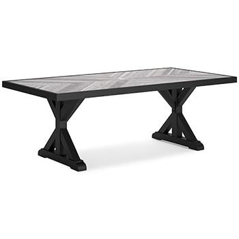 Beachcroft Outdoor Dining Table - CasaBella Furniture (San Antonio, TX)
