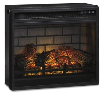 Entertainment Accessories Electric Infrared Fireplace Insert - CasaBella Furniture (San Antonio, TX)