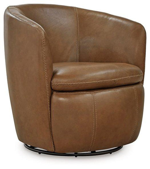 Kierreys Swivel Accent Chair - CasaBella Furniture (San Antonio, TX)