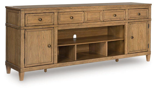 Sharlance 81" TV Stand - CasaBella Furniture (San Antonio, TX)