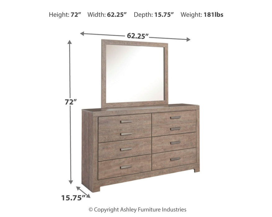 Culverbach Dresser and Mirror - CasaBella Furniture (San Antonio, TX)