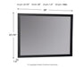Danziar Bedroom Mirror - CasaBella Furniture (San Antonio, TX)