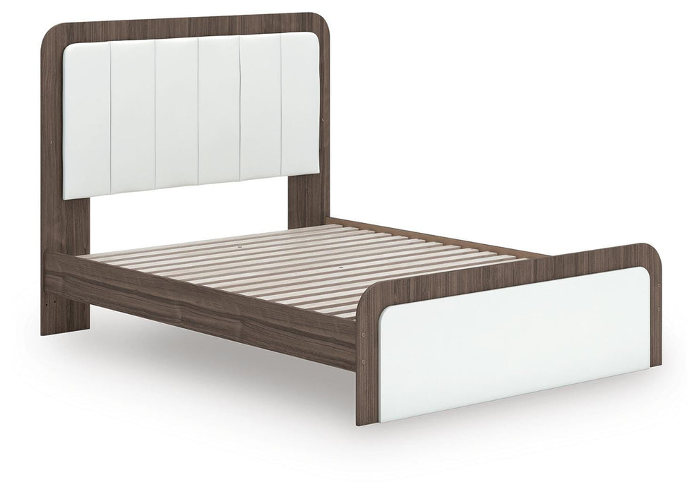 Kendanport Upholstered Bed - CasaBella Furniture (San Antonio, TX)