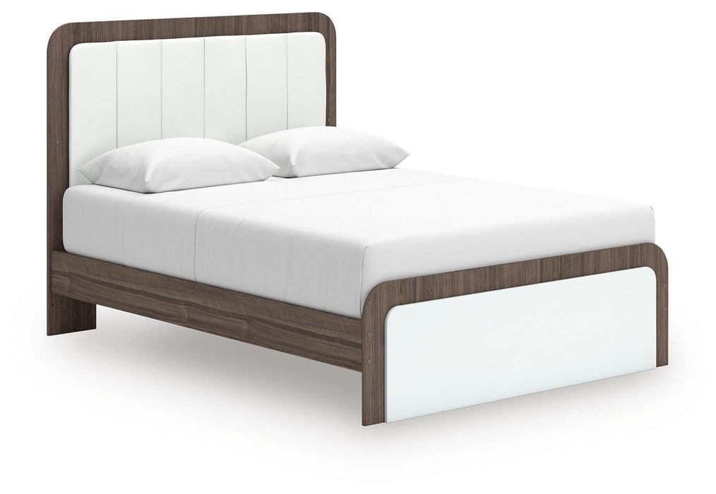 Kendanport Upholstered Bed - CasaBella Furniture (San Antonio, TX)