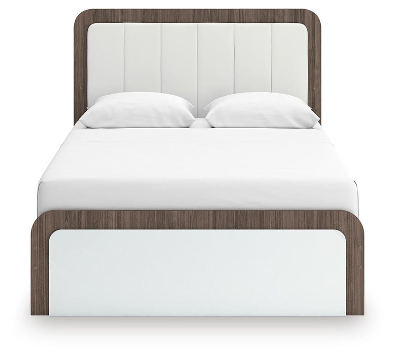 Kendanport Upholstered Bed - CasaBella Furniture (San Antonio, TX)