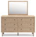 Cielden Dresser and Mirror - CasaBella Furniture (San Antonio, TX)