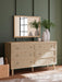 Cielden Dresser and Mirror - CasaBella Furniture (San Antonio, TX)
