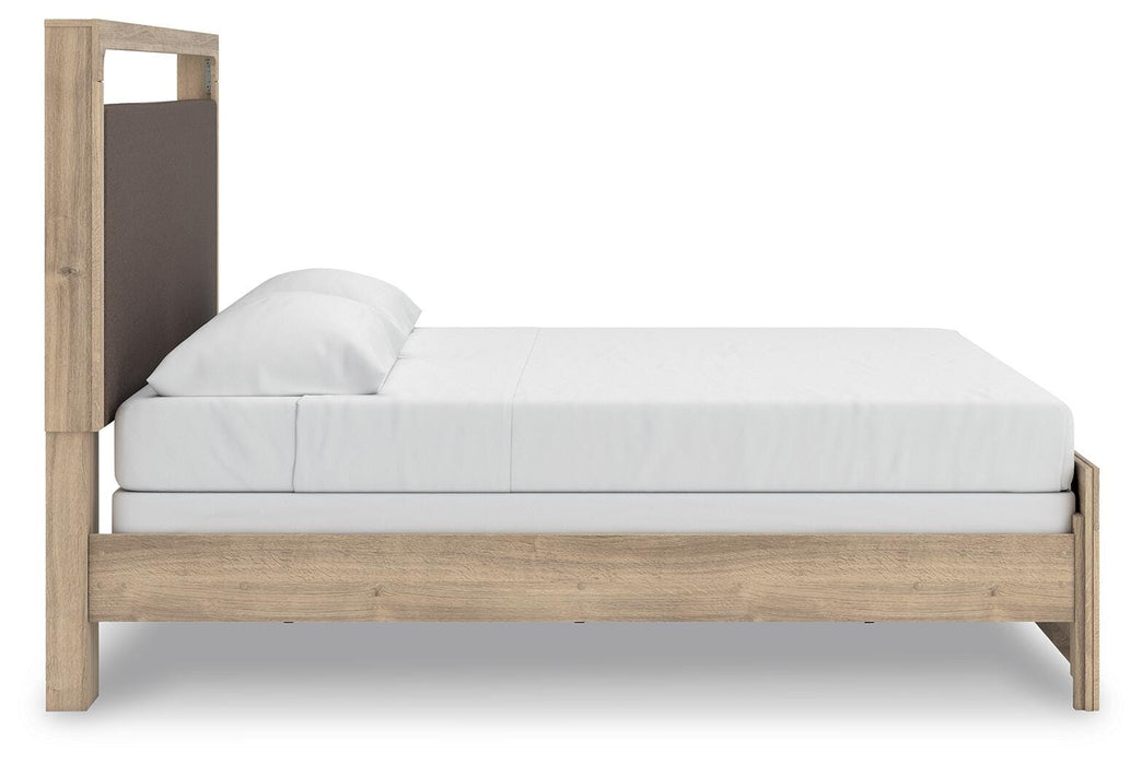 Kinlanni Upholstered Bed - CasaBella Furniture (San Antonio, TX)