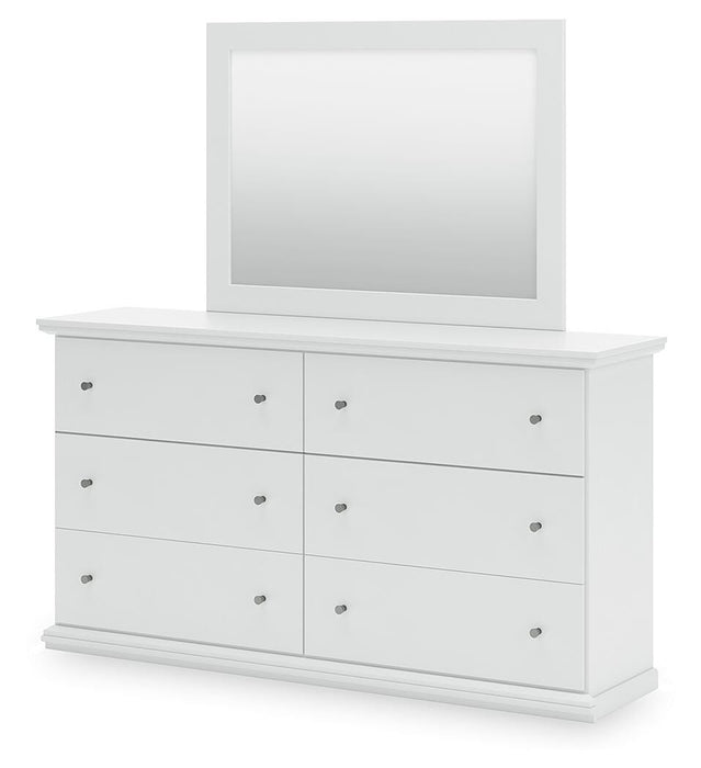 Bostwick Shoals Dresser and Mirror - CasaBella Furniture (San Antonio, TX)