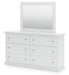 Bostwick Shoals Dresser and Mirror - CasaBella Furniture (San Antonio, TX)