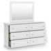 Bostwick Shoals Dresser and Mirror - CasaBella Furniture (San Antonio, TX)