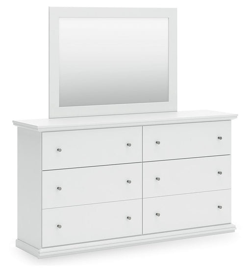 Bostwick Shoals Dresser and Mirror - CasaBella Furniture (San Antonio, TX)