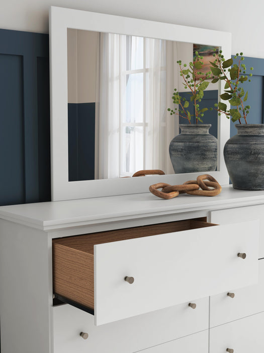 Bostwick Shoals Dresser and Mirror - CasaBella Furniture (San Antonio, TX)